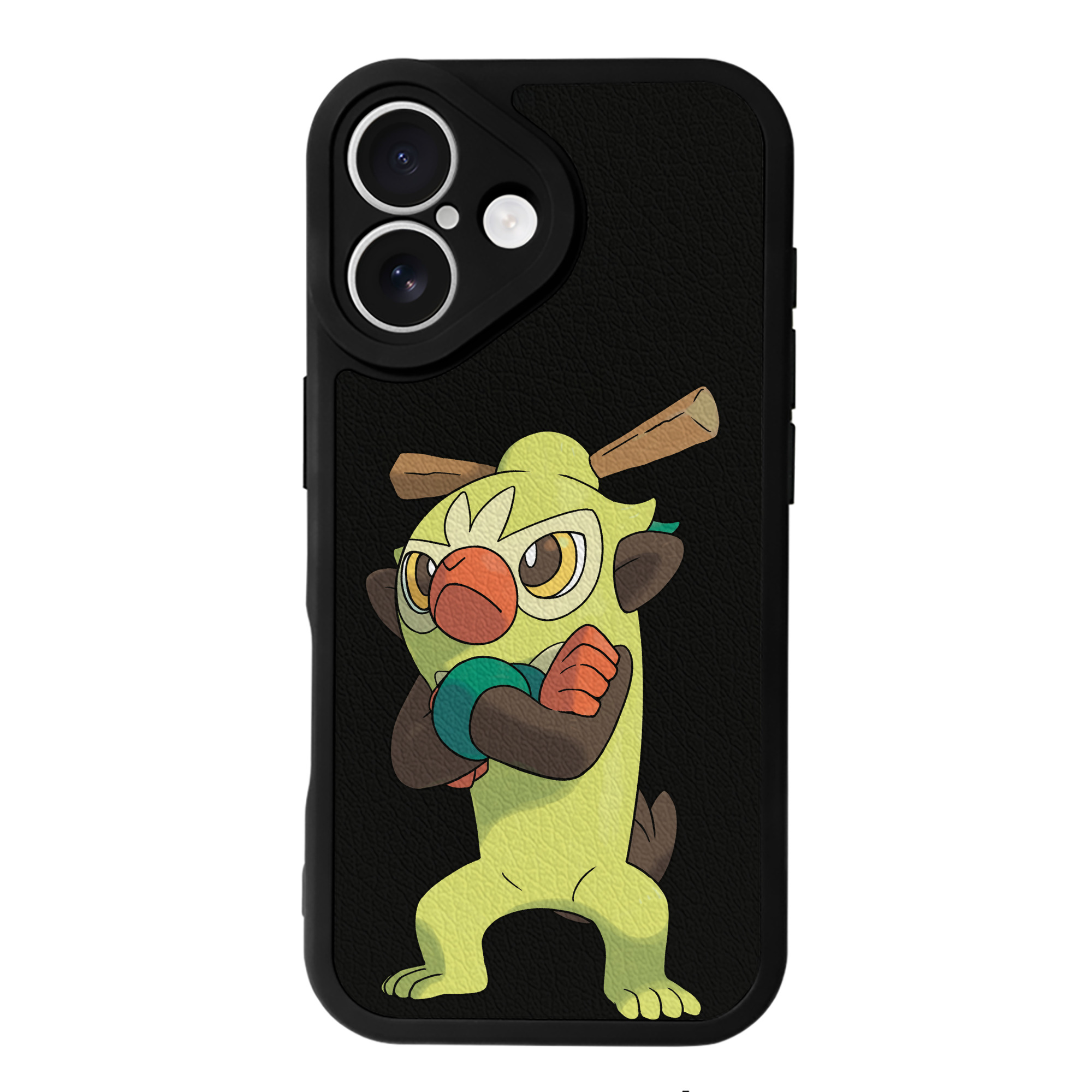 （画像用） ポケットモンスター Pokémon 【iPhone 16シリーズ対応】シリコンスマホケース（レザー調） 材質：シリコン